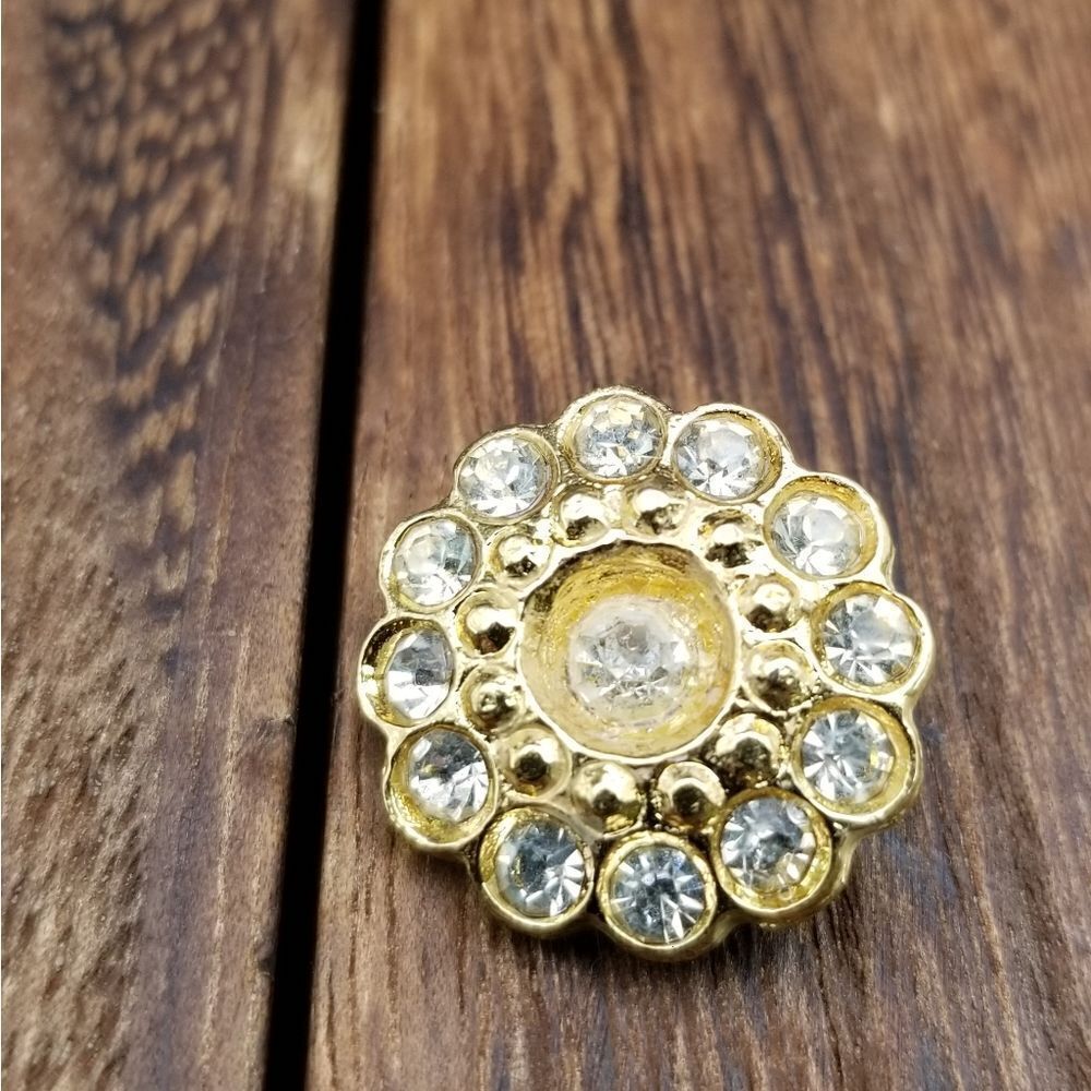 Alluring crystal flower necklace pendant P240